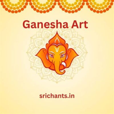 De Ganesha Relief: Gepijld Met Mythische Symboliek en Een Glimlach van Verleiding!